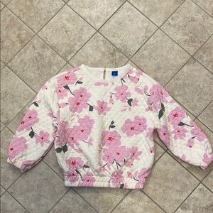 Old navy floral Pink Kids Top size 5T NWOT